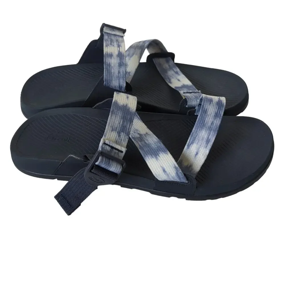Chaco‎ Lowdown Slides Sandals Men's 11 44 Faded Blue Strappy Shoes Summer Beach